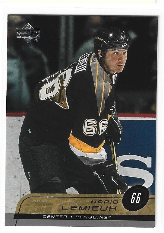 2002-03 Upper Deck Mario Lemieux Pittsburgh Penguins #141 NRMT