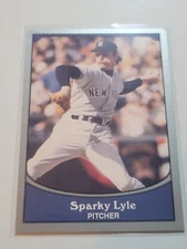 SPARKY LYLE 1990 Pacific Legends #93.  YANKEES