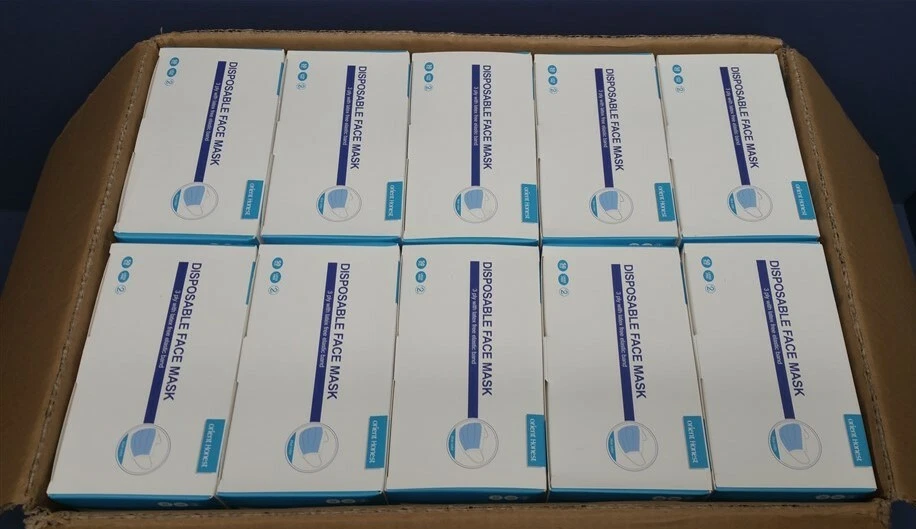 (2000) Face Mask Disposable Face Mask Non Medical Earloop Mouth Cover