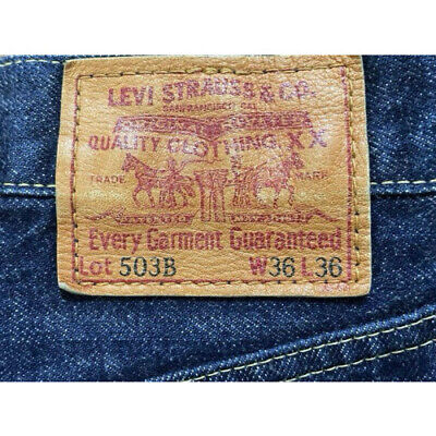 LEVI'S 503B-XX Big E/Red Selvedge/Reprint/Dark Blue W36 LEVI'S 503B-XX Big E/Red Selvedge/Reprint/Dark Blue W36