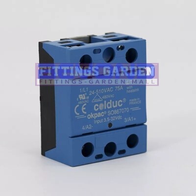 1PC NEW FOR CELDUC solid state relay SO867070 24-510VAC/75A/3.5-32VDC