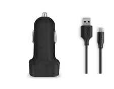 Car Charger+3ft USB Cord Cable for Verizon Orbic Journey V ORB2210LBVZ ORB2210