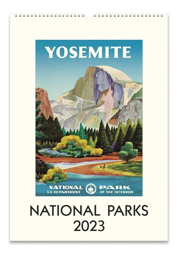 Cavallini 2023 Wall Calendar 33x48 3cm Usa National Parks EBay