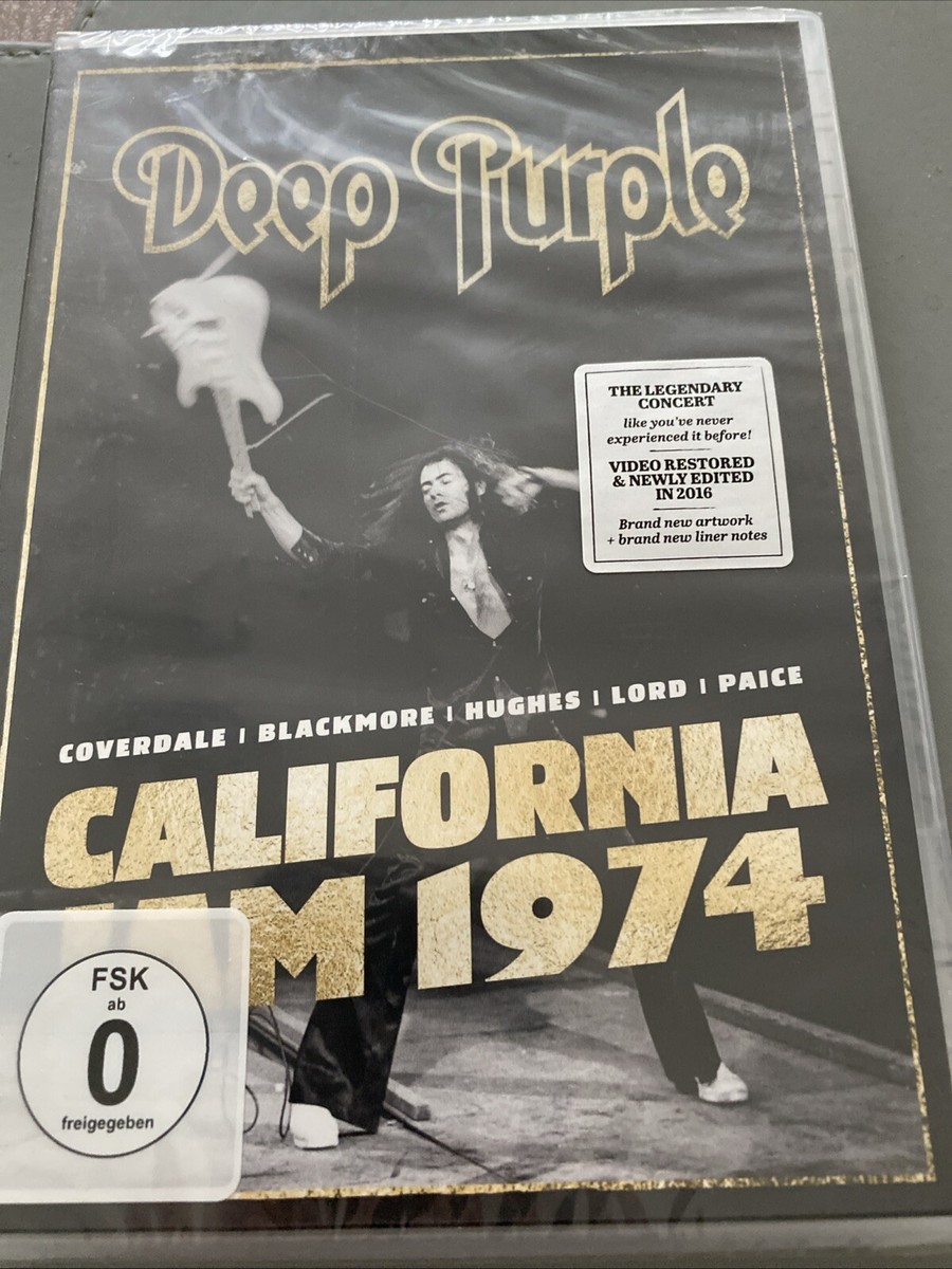 Deep Purple: California Jam 1974 - Dvd 📀 - New And Sealed