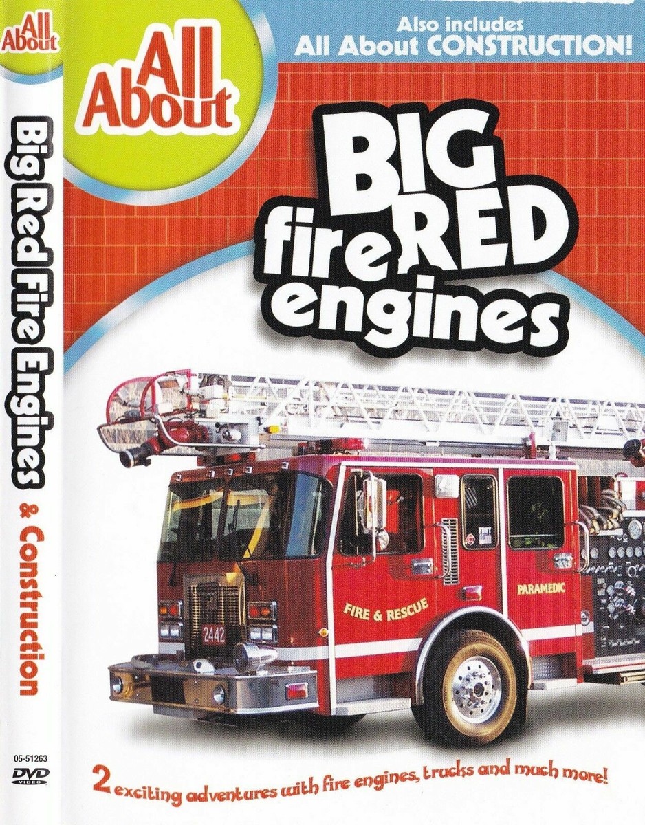 洋楽 VICTIM why are fire engines red All About Big Red Fire Engines / All About Construction (DVD, 2005