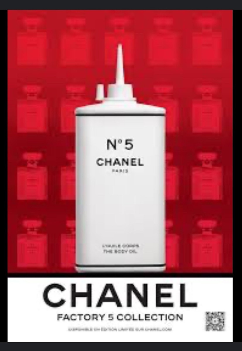 Chanel Factory Collection Poster Art Collectors Rare