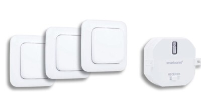 Smartwares Smart Home Basics SH4-SET-BS 1000W Schlafzimmer Lichtschalter Set 