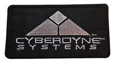 Terminator Cyberdyne Emblem Logo 5 1/4" Wide Embroidered Patch