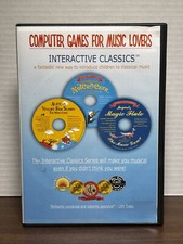 Interactive Classics Music Computer Game Nutcracker Magic Flute Four Seasons VTG