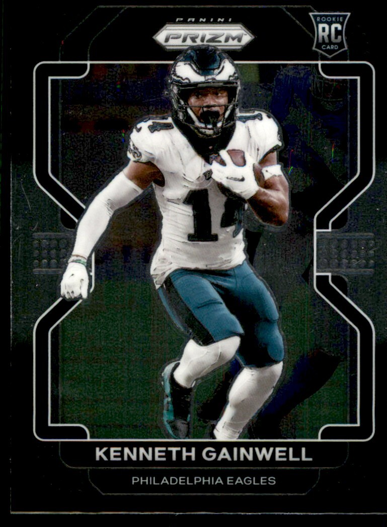 2021 Panini Chronicles Prizm Black Kenneth Gainwell RC Philadelphia Eagles