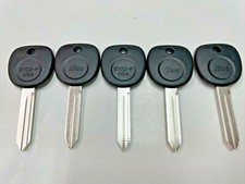 Lot 5 New B102-p Gm Non Chip Ignition Key Blank Uncut Blade Made By Ilco