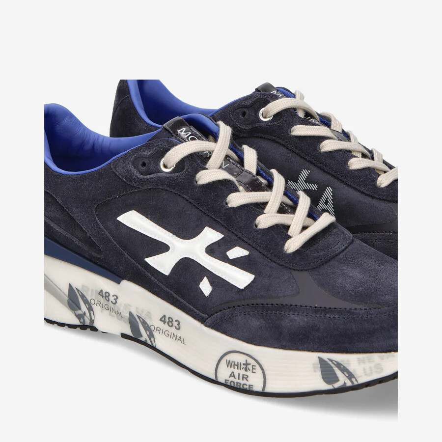 スニーカー PREMIATA Women Sneakers MOERUND7468 Blue Premiata Moerund7468 Light Blue Sneakers | Balardi
