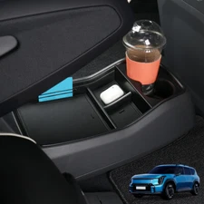 Armrest Storage Box Center Console Organizer Tray Accessories For Kia EV9 24-25 