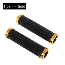 2x Bicycle Handle Bar Grips Double Lock On BMX MTB Mountain Bike Cycle Grip UK