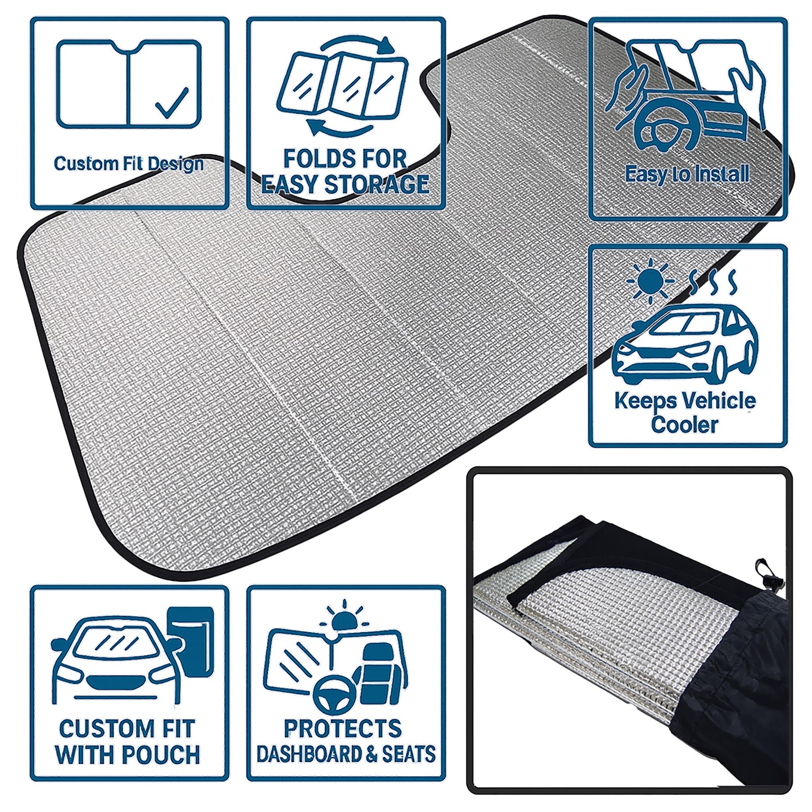 BMW i8 2014-2020 Rear Windshield sunshade