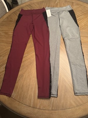 2 X Fashion Nova Sport Feeling Fit Active Leggings - Women s Small - New