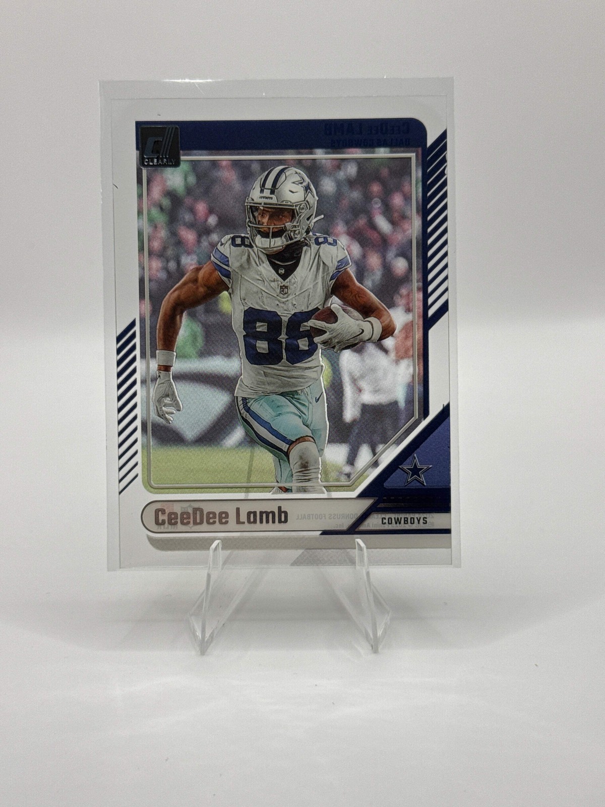 Ceedee Lamb #17 2024 Panini - Clearly Donruss Football