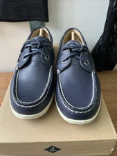 Unused womens Sperry Koifish Subtle stripe 7.5” Loafers Shoes 