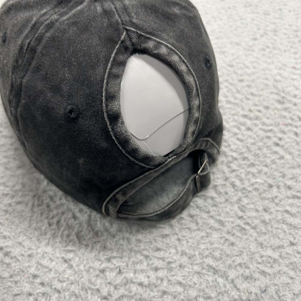 PONY Cappello Mamma Calcio Donna Berretto Baseball Taglia Unica Coda di Cavallo Foro Strapback