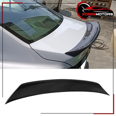 For 22-26 Subaru WRX VB 5th D Style Rear Trunk Lid Spoiler Wing Lip Carbon Fiber