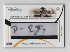 BEN ROETHLISBERGER 2004 PLAYOFF PRIME SIGNATURES ROOKIE PATCH AUTO 99/99 - RARE!