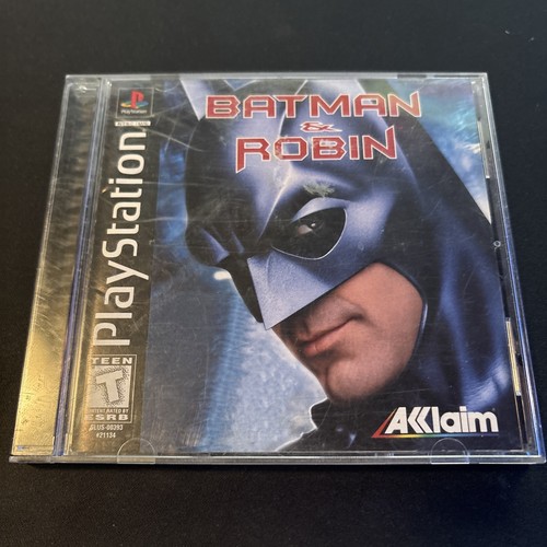 Batman & Robin (Sony PlayStation 1, 1998) Cib Tested - Picture 1 of 4