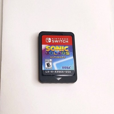 Sega Sonic Colors Ultimate Nintendo Switch Game Cartridge E NTSC-U/C Sonic