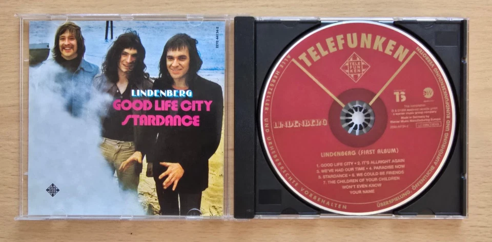 Udo Lindenberg - Lindenberg (First Album) CD Telefunken Reissue remastered - Bild 3 von 3