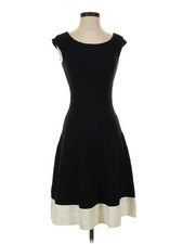 Eliza J Women Black Casual Dress 4