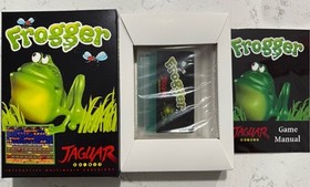Atari Jaguar Frogger Cartridge Complete CIB
