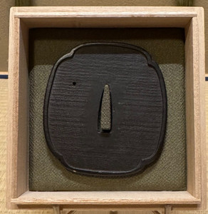 Fred Lohman Oni Tsuba Replica – Kaku-Maru Iron Style Japanese Sword Guard, Appro