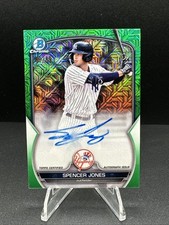 2023 Bowman Chrome - Mega Box Chrome Mojo Autographs Spencer Jones #BCMA-SJ...