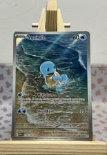 Pokémon Squirtle TCG Illustration Rare Scarlet & Violet 151 Card 170/165 NM