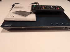 Sony Blu-Ray Disc/DVD Player Wi-Fi BDP-S3100 With Original Remote Works Great