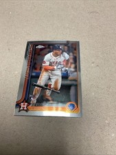 2025 Topps Pro Debut Houston Astros Rookie Pedro Leon Topps Chrome Rookie Card