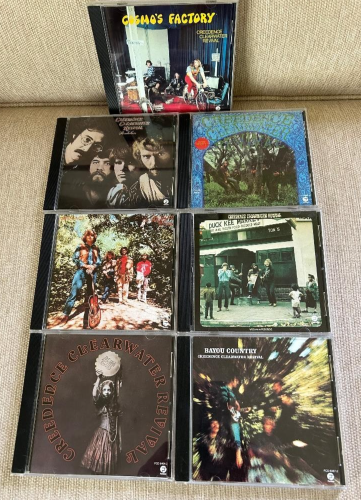 クリーデンス・クリアウォーター・リバイバル 7枚CDセット Creedence Clearwater Revival – 7 CD Collection (1998) Fantasy ZYX