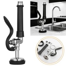 Commercial Restaurant Kitchen Pre-Rinse Faucet Tap Sprayer Spray Head Black