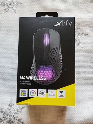 Wireless Gaming Mouse XTRFY M4 Ultra-Light , Optimised For ESports