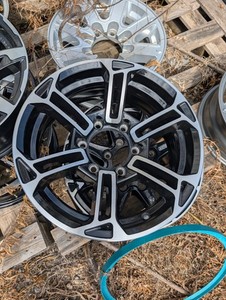 16" X 6" 6 LUG ON 5.5  ALUMINUM TRAILER WHEEL -