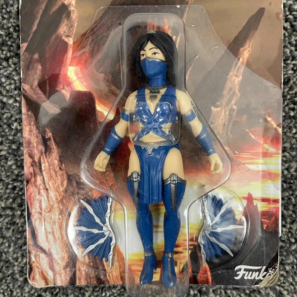Figura de acción Funko Mortal Kombat X Kitana 5" NUEVO EN PAQUETE NUEVO EN CAJA juguete de videojuego sellado Foto 3 de 4