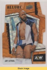 2022 Upper Deck Allure AEW Orange Slice Die-Cut Jay Lethal #39 READ 17an