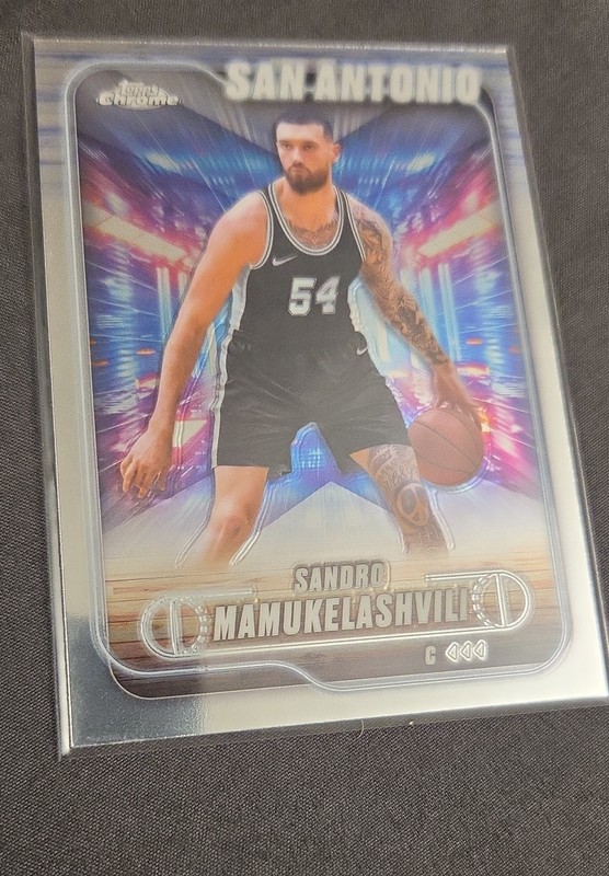 2024-25 Topps Chrome - Sandro Mamukelashvili #186 Refractor