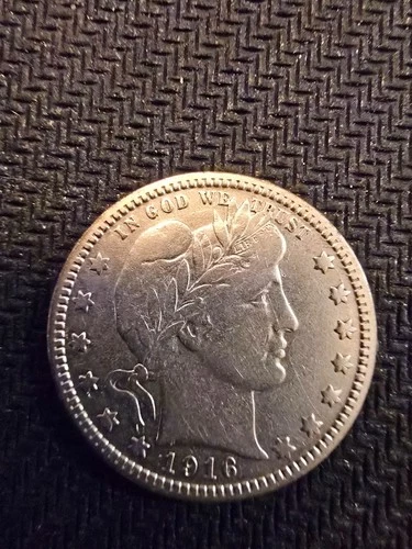 1916-D 25C Barber Quarter Fine