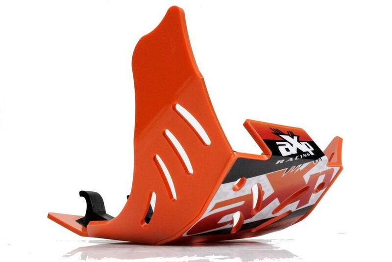Plaque de dérapage AXP Enduro PHD 6mm antichoc pour cadre KTM EXC-F