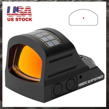 HS 507C Red Dot Sight Micro Solar Power Pisto Sight Hunting Tactical Riflescope.