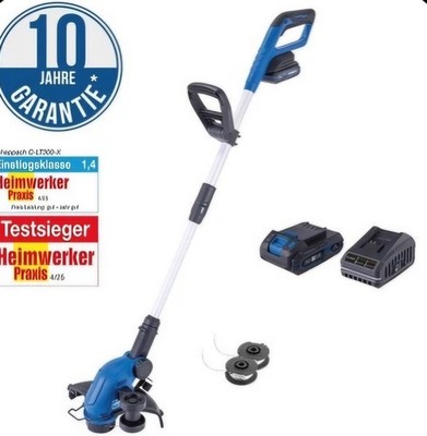 Scheppach Akku Rasentrimmer C-LT300-X 20V-IXES 1x2,0Ah Akku + Ladegerät