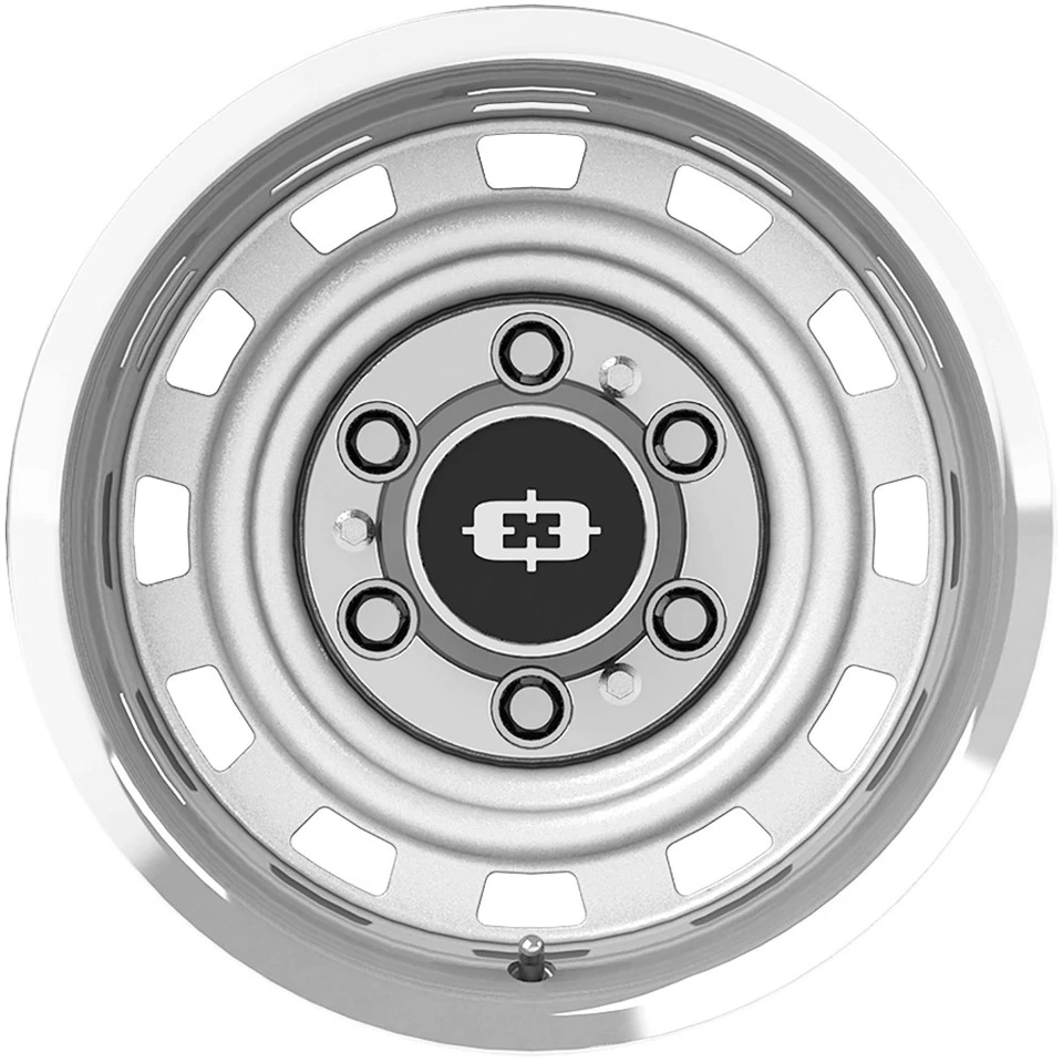 (Set of 4) Vision 54 Cheyenne 22x12 6x5.5" +25mm Silver Wheels Rims 22" Inch - Image 4 of 4