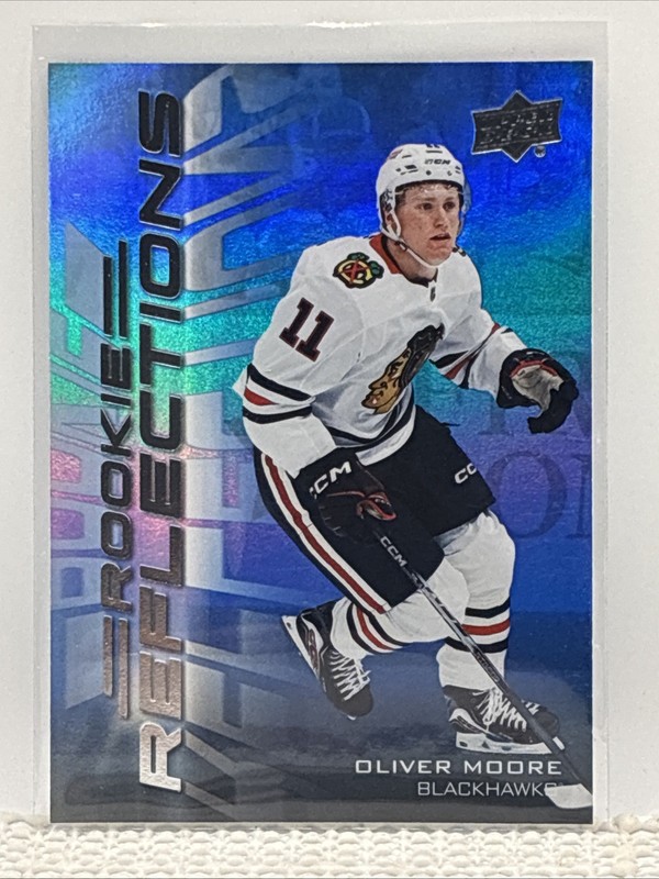Chicago Blackhawks - Oliver Moore - 2025-26 UD Extended - Rookie Reflections