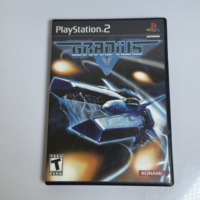 Gradius V Sony PlayStation 2 2004 CASE ONLY MANUAL ONLY GREAT CONDITION