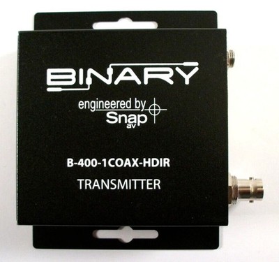 Binary B-400-1COAX-HDIR Transmitter ONLY